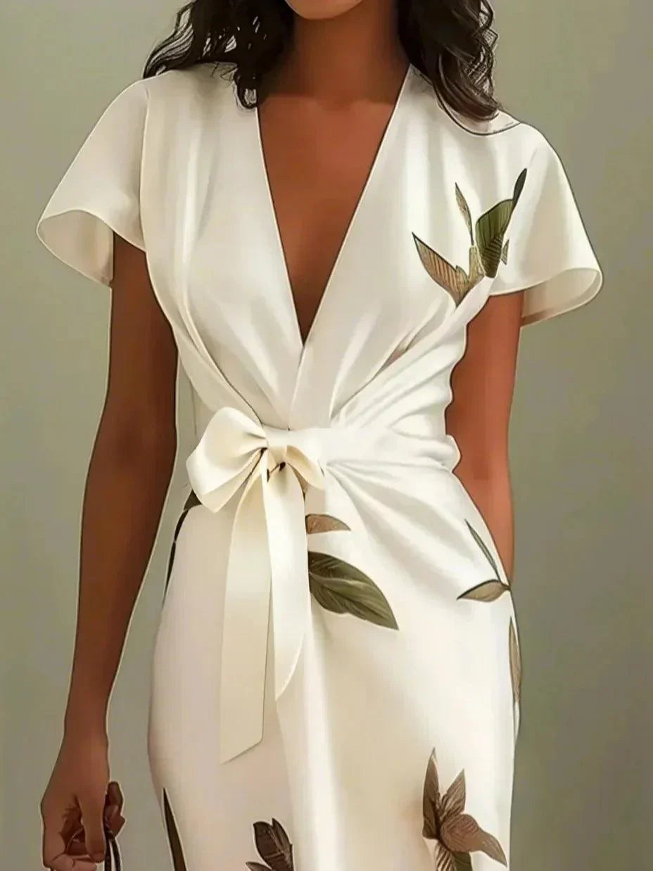 Palmira | Elegantní zavinovací šaty
