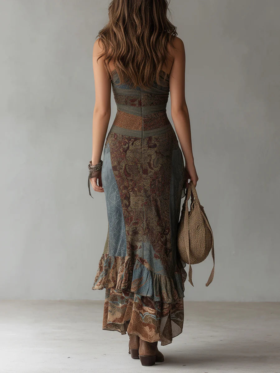 Elena ∙ Long One-Shoulder Dress