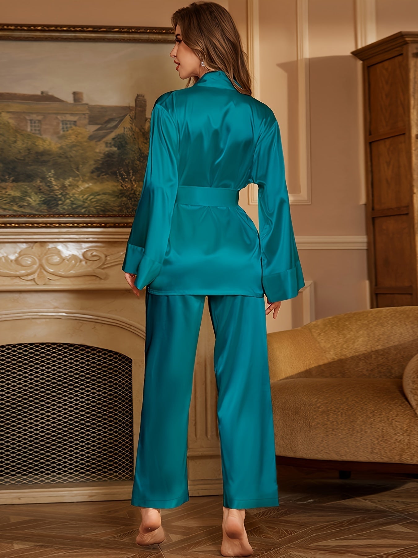 Aurielle | Ensemble Robe & Pyjama Élégance