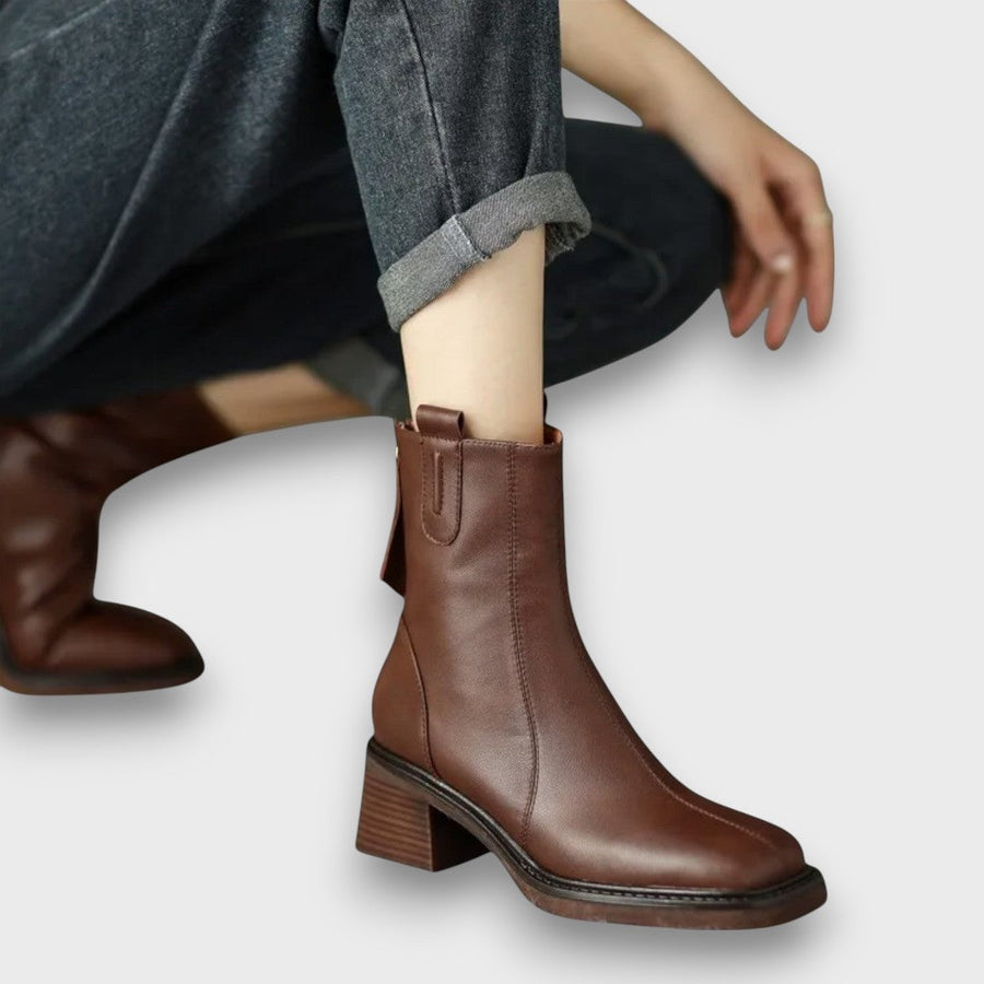 Fien | Bottines Classiques en Cuir