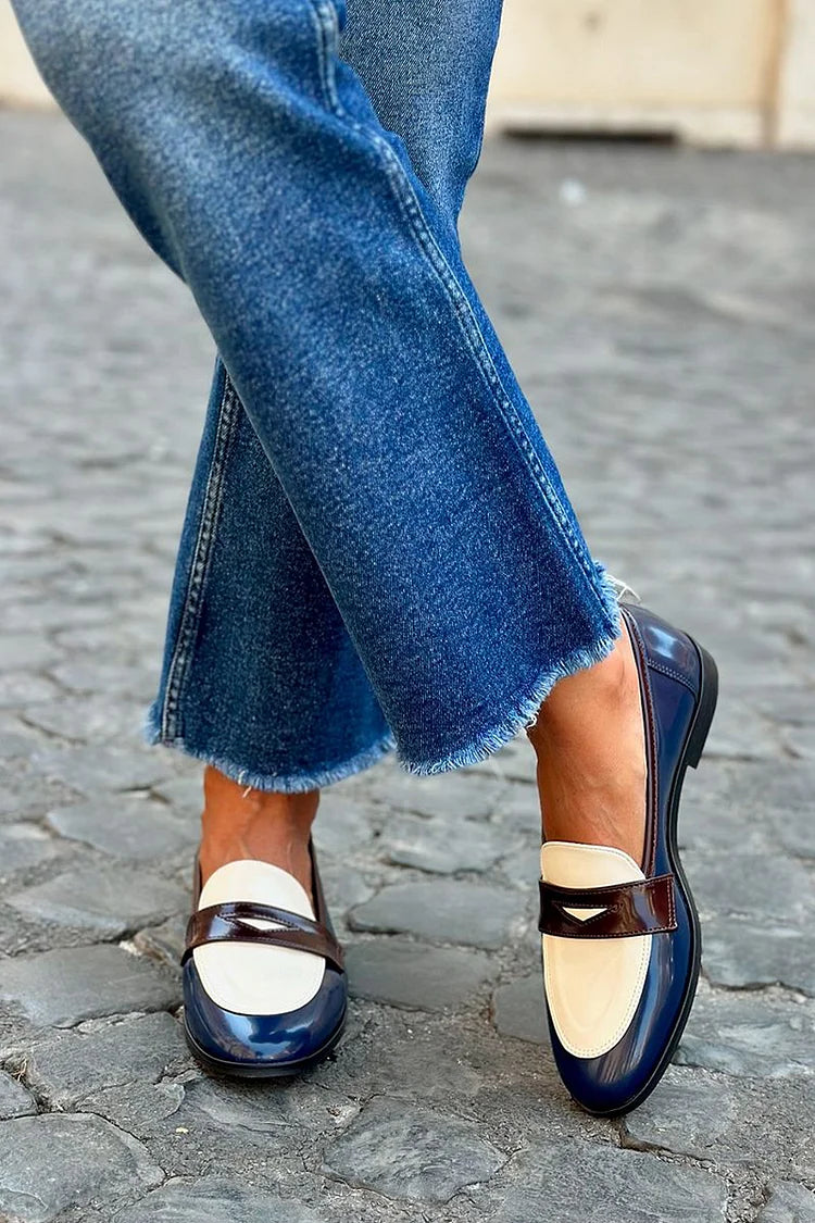 Mocassin élégant bicolore | Type de produit