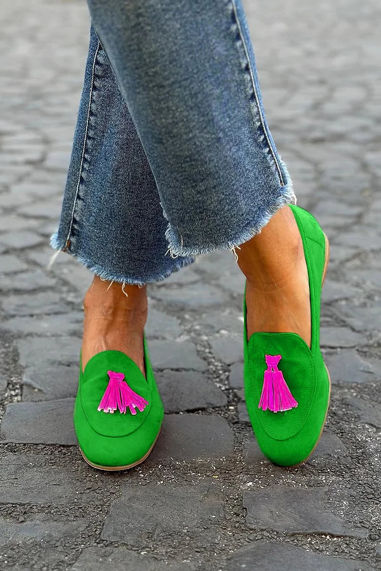Brielle™ | Mocassins à pampilles