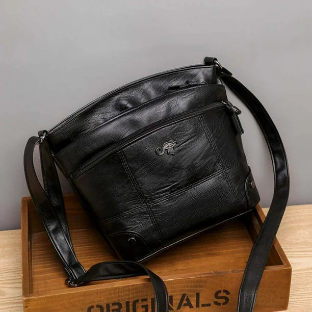 Raya – Elegantní crossbody kabelka s několika kapsami