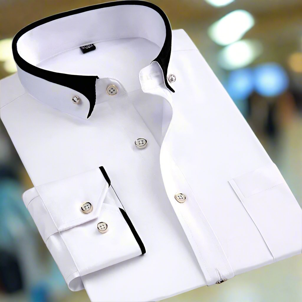 Iver – Camisa clásica de manga larga