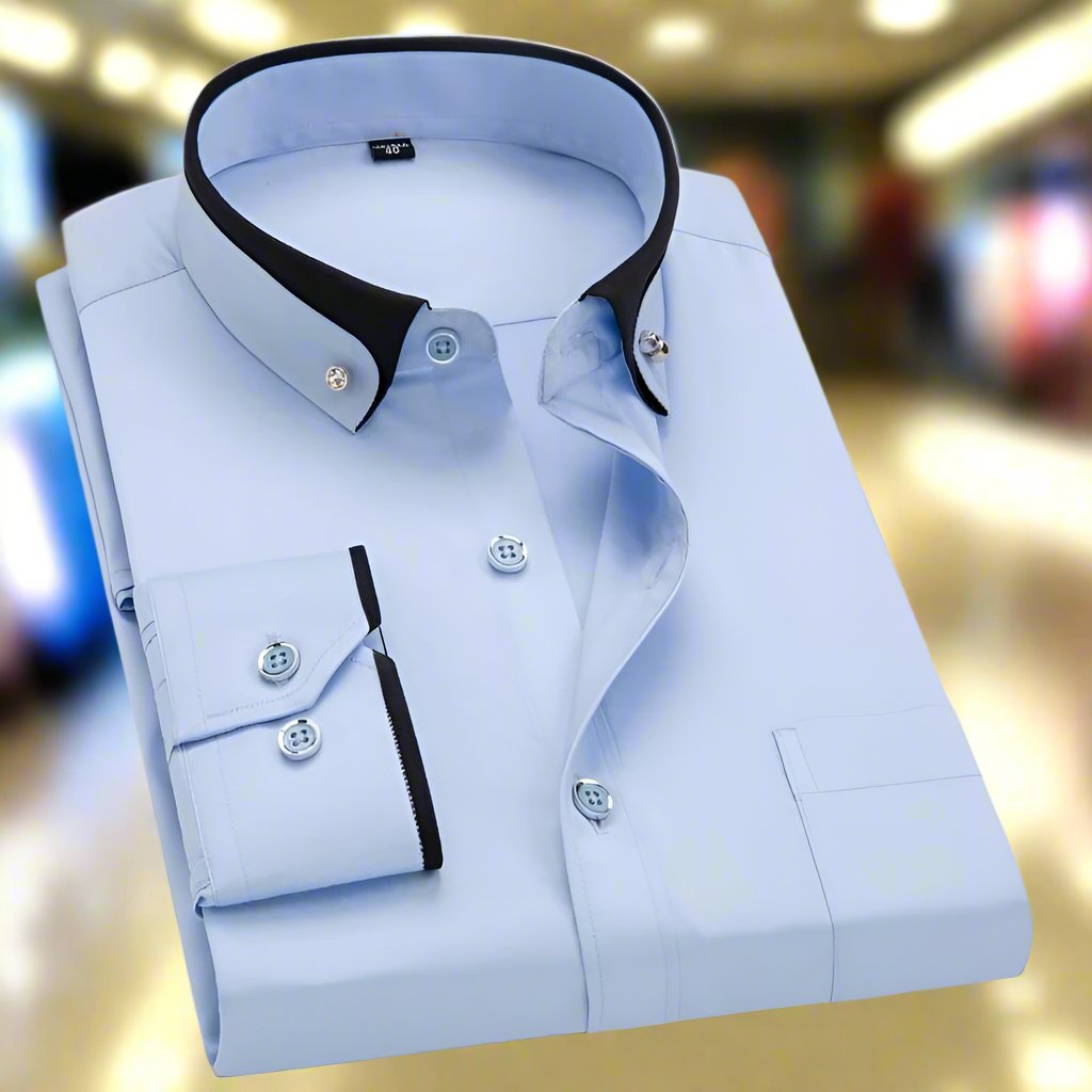 Iver – Camisa clásica de manga larga