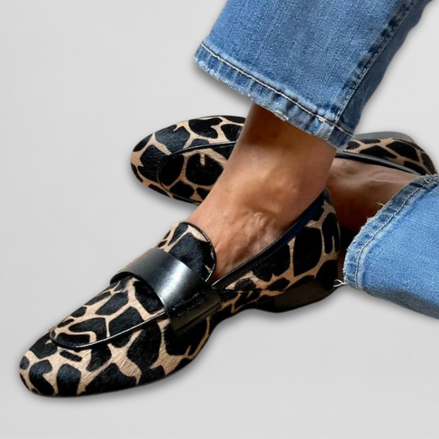 Mocassin léopard | Imprimé animal