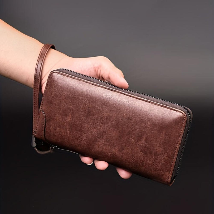Clutch con cremallera RFID Holden