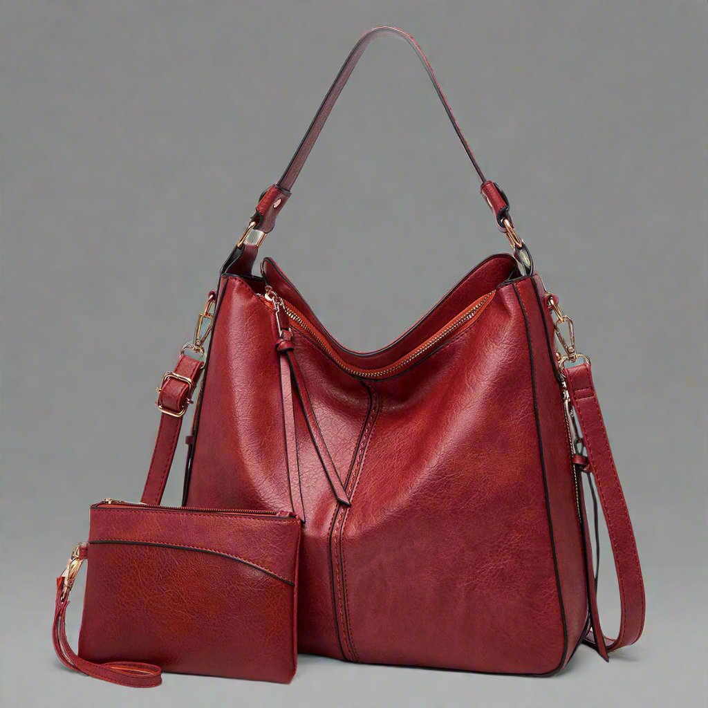 Cécile - Sac fourre-tout en cuir élégant