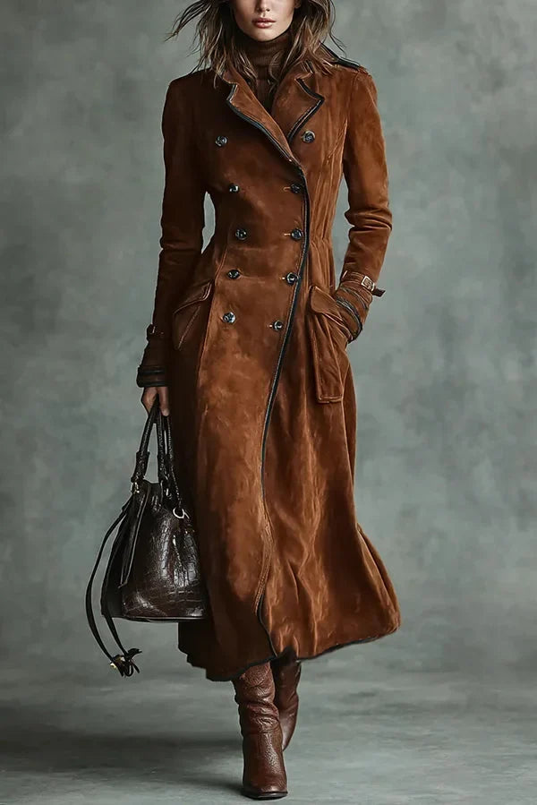 Leather Trench Coat