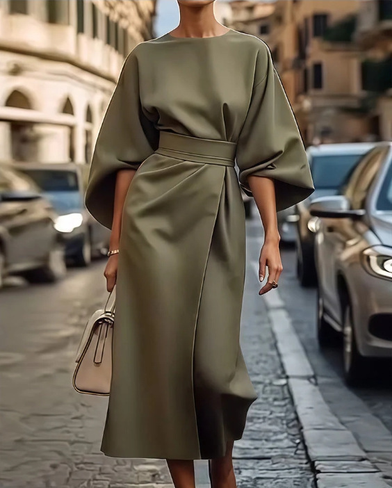 Victoria - Elegant Sleeve Dress