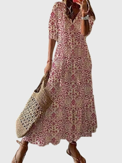 Amalia™ | Vestido Boho Vintage de Verano