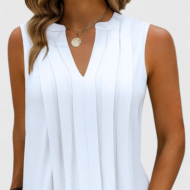 Clarhild™ | Elegantní lichotivé šaty s výstřihem do V