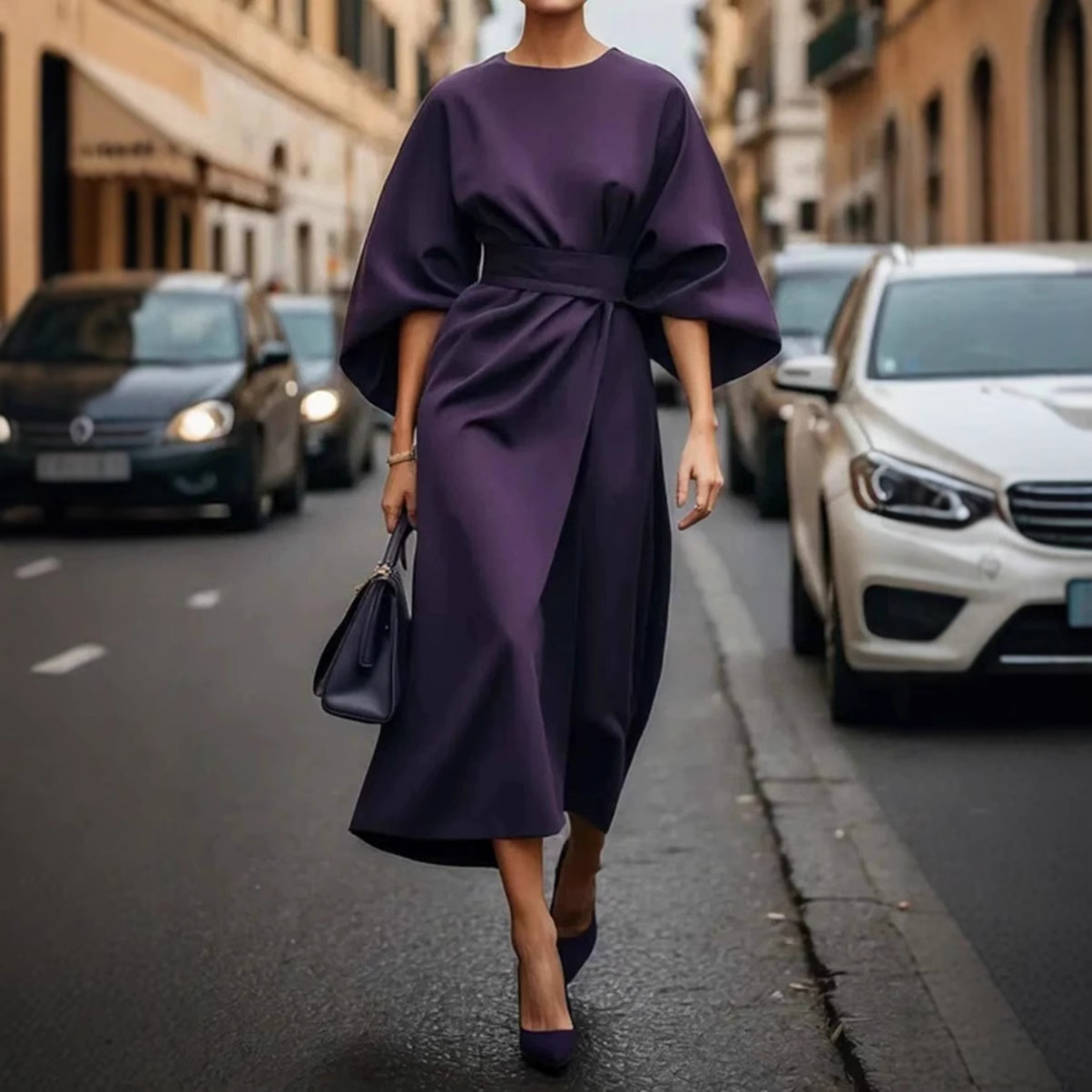 Victoria - Elegant Sleeve Dress