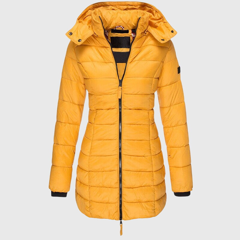Justice | Chaqueta Larga de Plumas