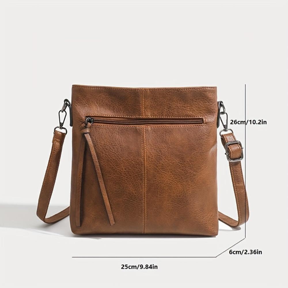 Bolso bandolera cuadrado retro Lena