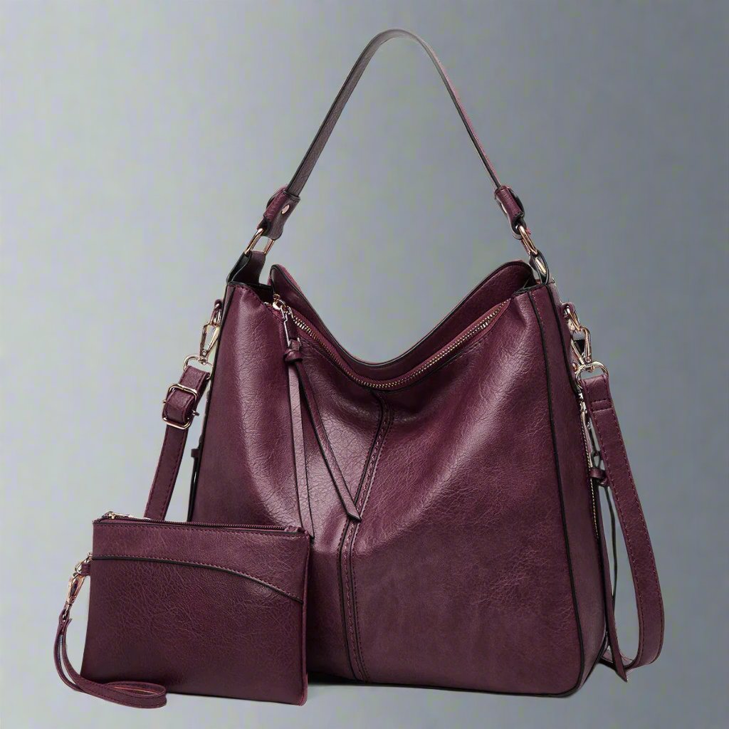 Cécile - Sac fourre-tout en cuir élégant