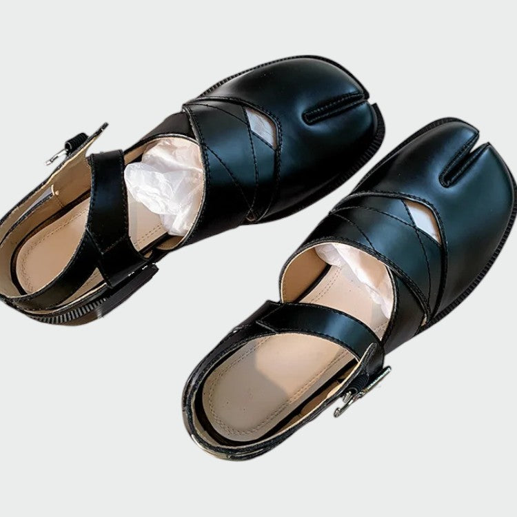 Olivia - Zapatos Mary Jane con tira Tabi