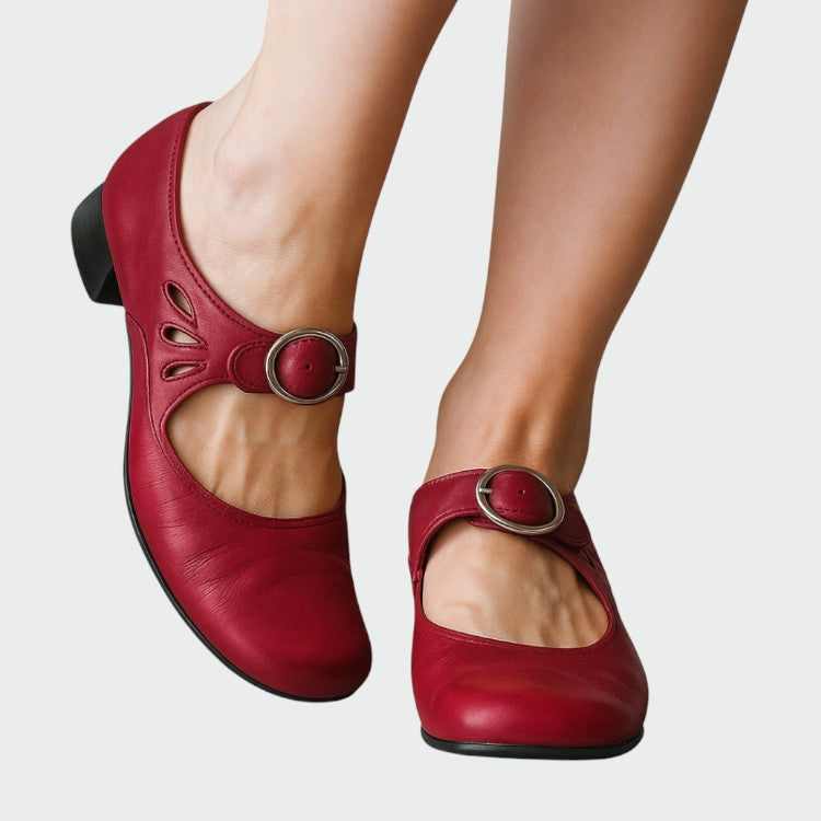 Olivia - Zapatos Mary Jane Clásicos con Hebilla