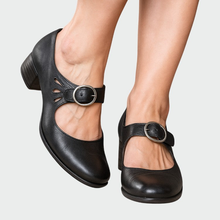 Olivia - Zapatos Mary Jane Clásicos con Hebilla