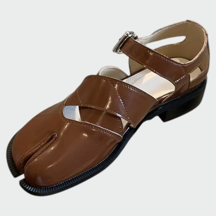 Olivia - Zapatos Mary Jane con tira Tabi