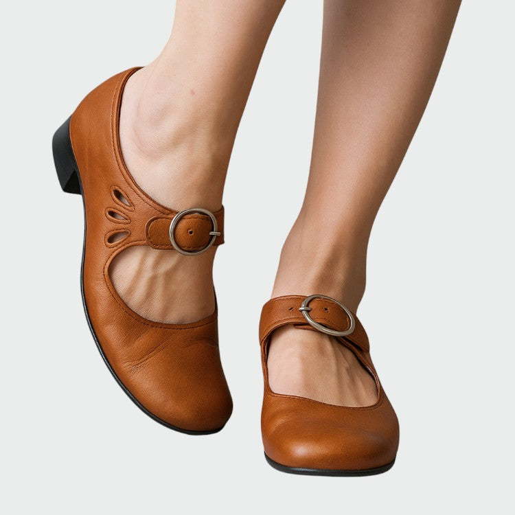 Olivia - Zapatos Mary Jane Clásicos con Hebilla