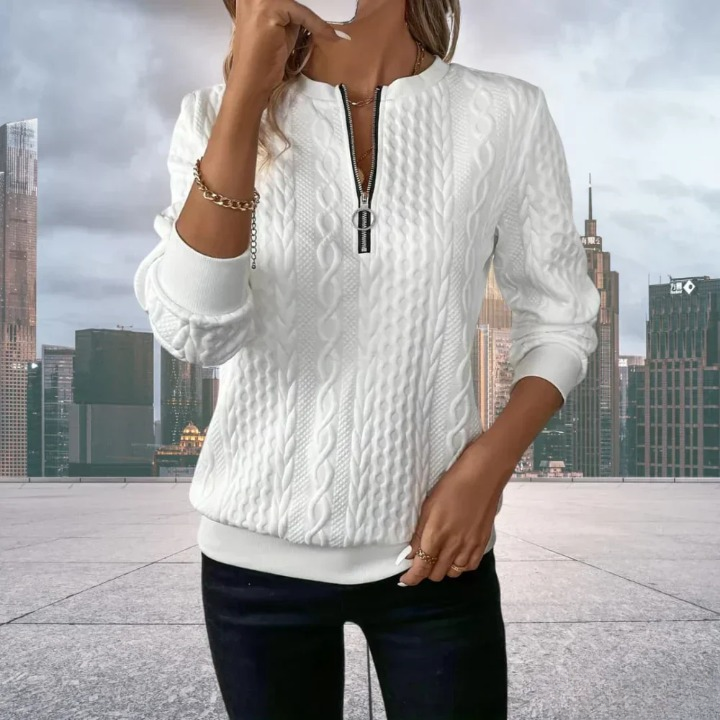 Alarry | Zip-Up Sweater