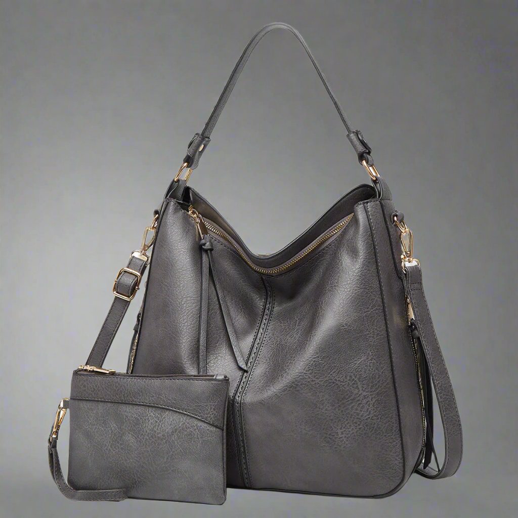 Cécile - Sac fourre-tout en cuir élégant