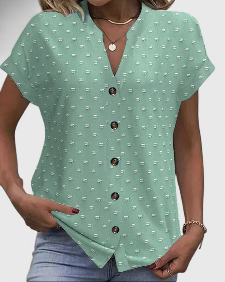 Miles | T-shirt col en V confortable