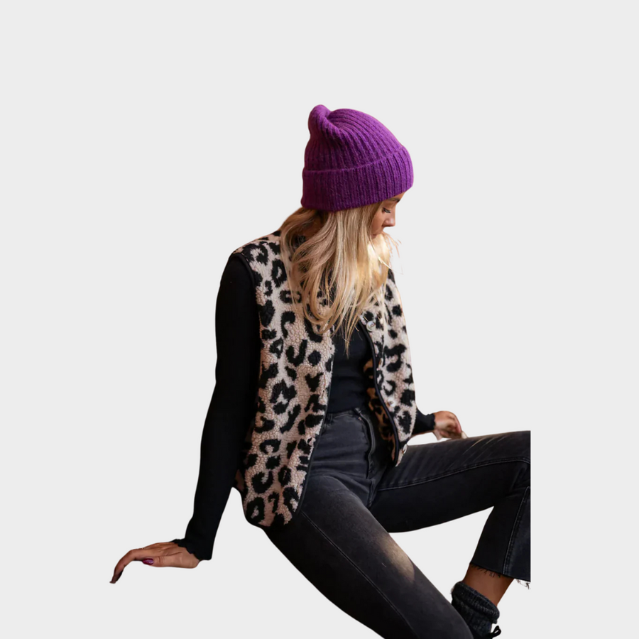 Nova | Gilet léopard