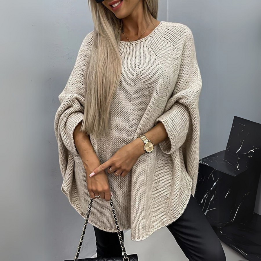 Isabelle | Elegantní dámský svetr s kulatým výstřihem