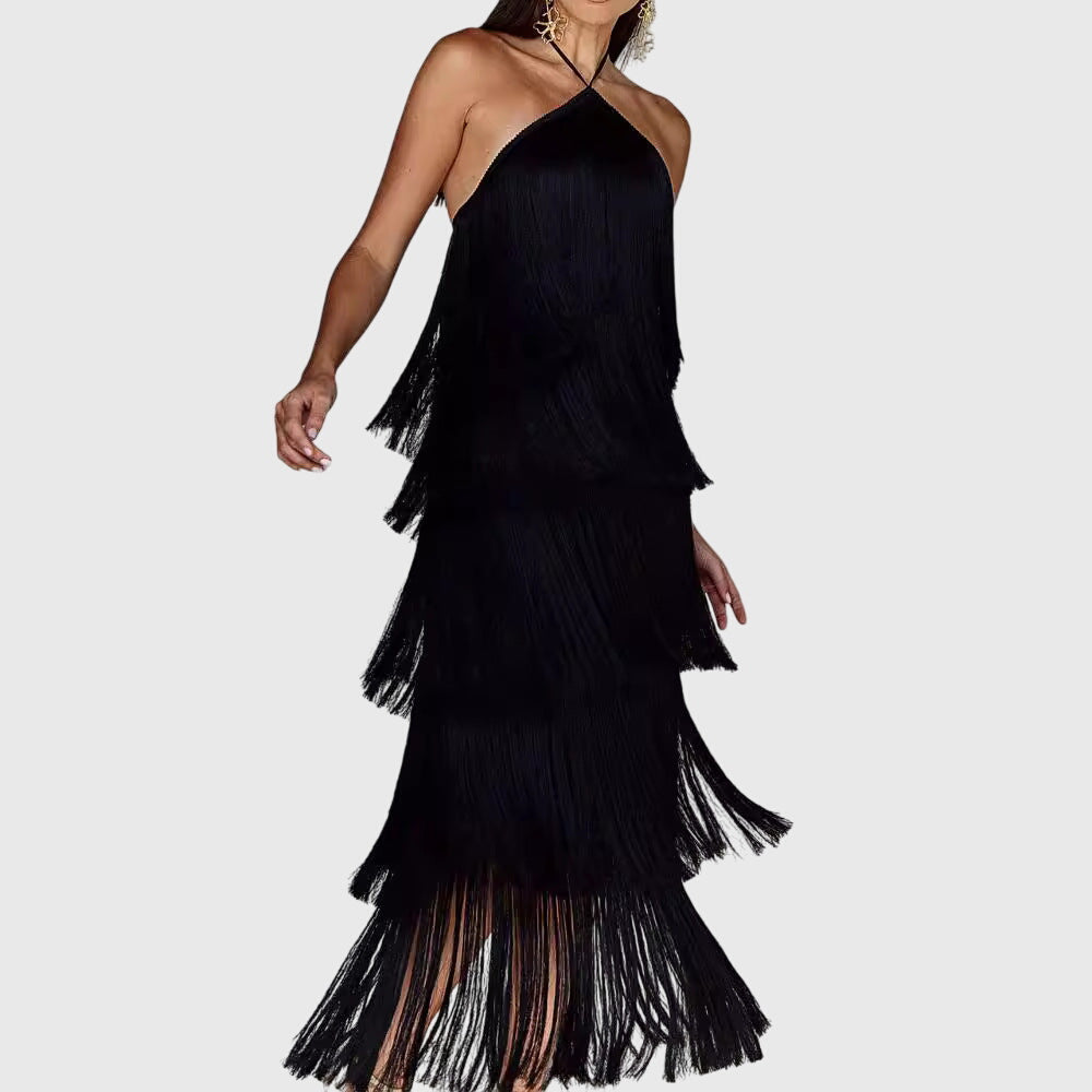 Artiselle™ - Robe à pompons