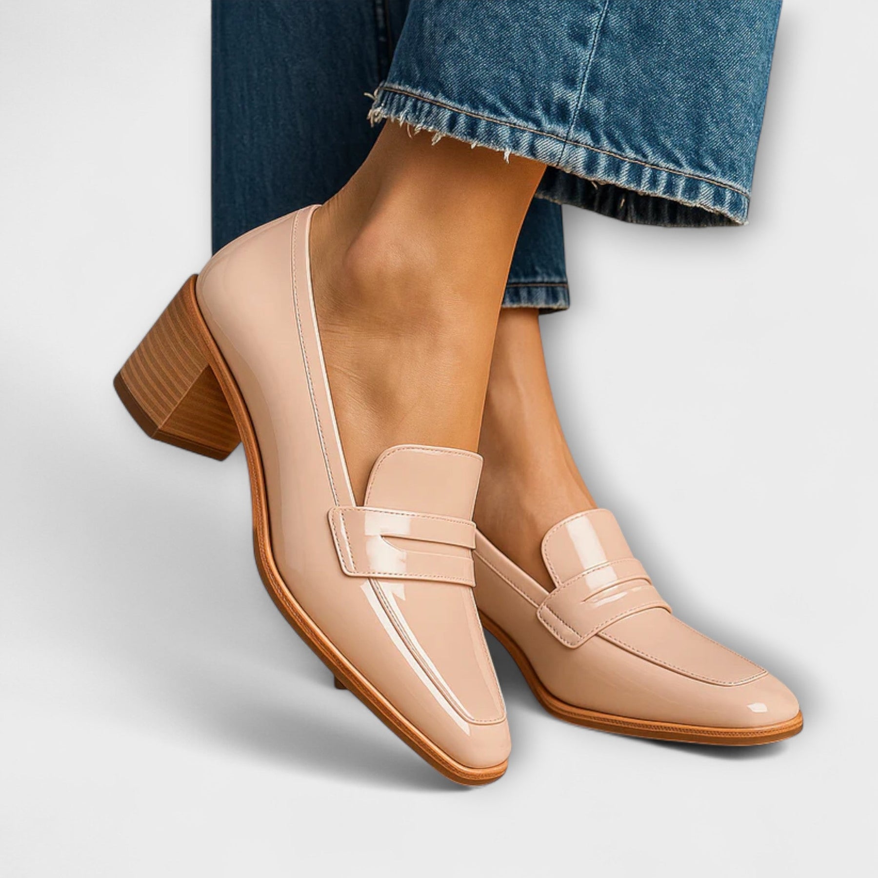 Elaine - Mocasines Chic y Brillantes para un Look Elegante