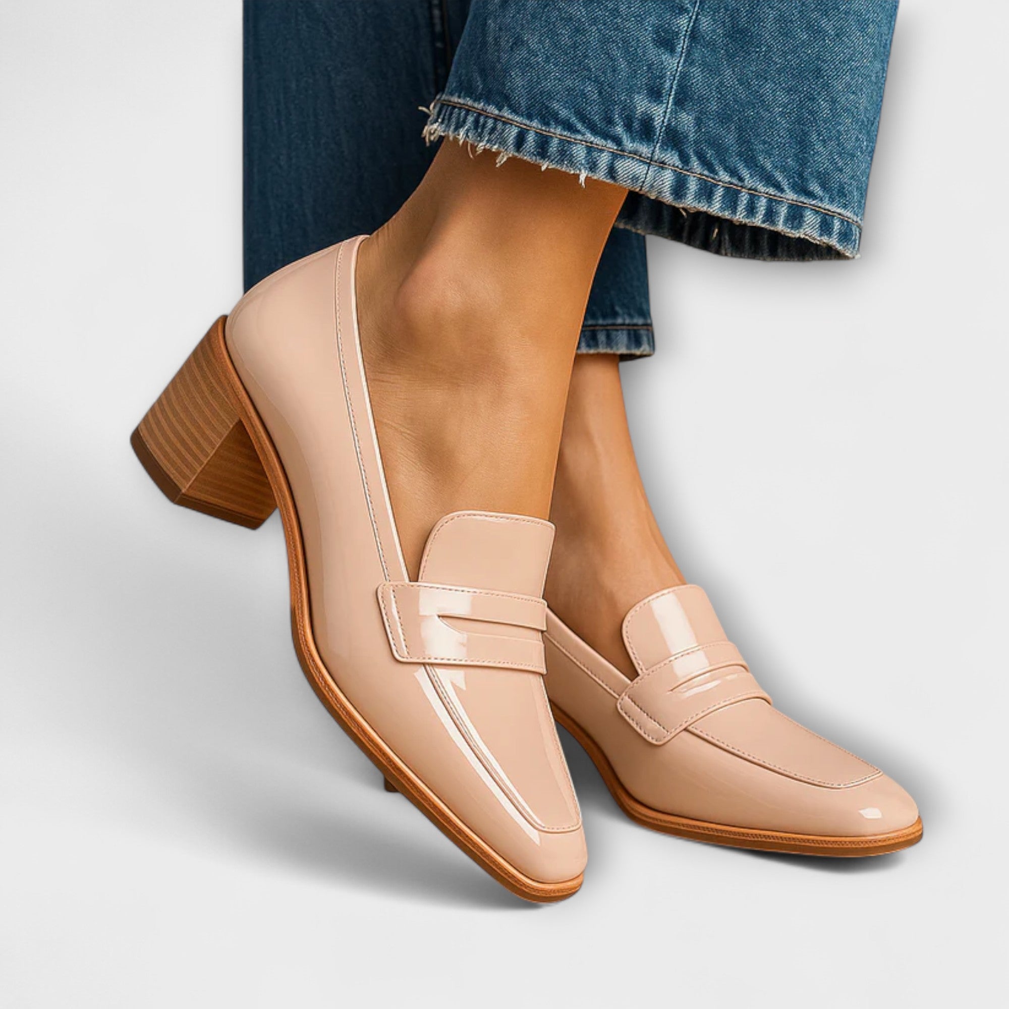 Elaine - Mocasines Chic y Brillantes para un Look Elegante