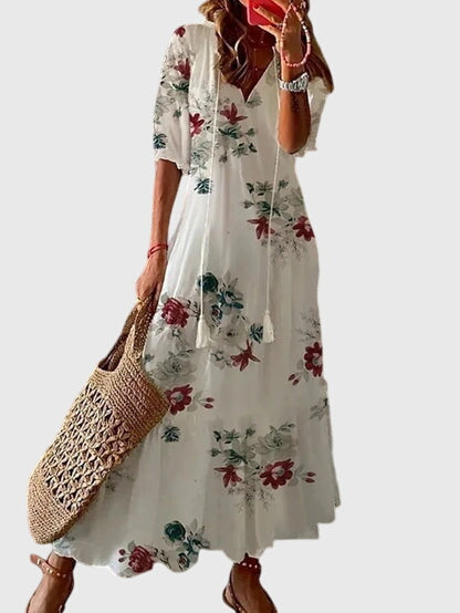 Amalia™ | Vestido Boho Vintage de Verano