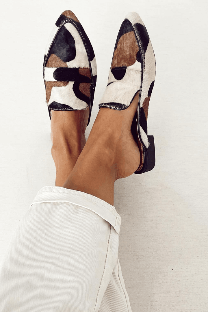 LOAFER WITH ABSTRACT PATTERN