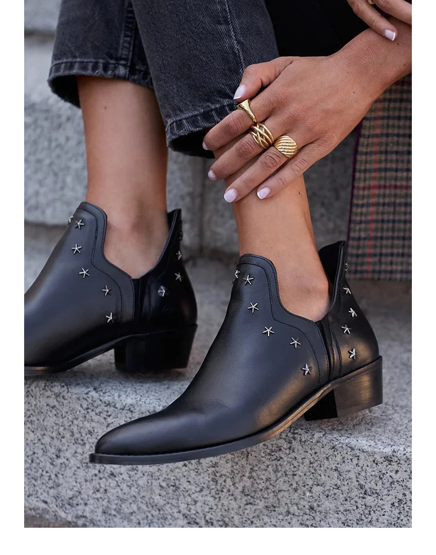 Brielle™ | Bottines Étoilées