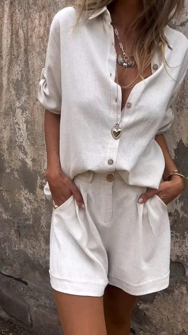 Auriana | Conjunto Luxe Breeze de Lino