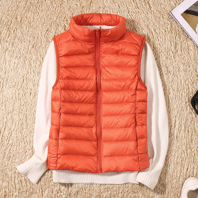 Galora - Waterproof Vest with White Duck Down