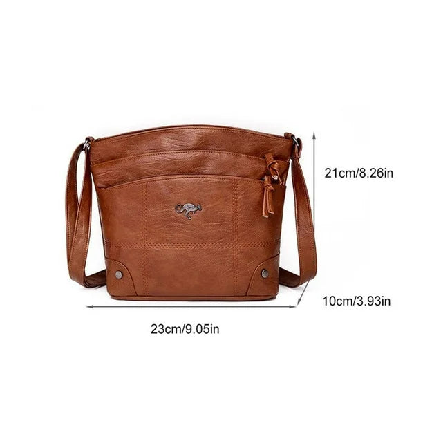 Raya – Elegantní crossbody kabelka s několika kapsami