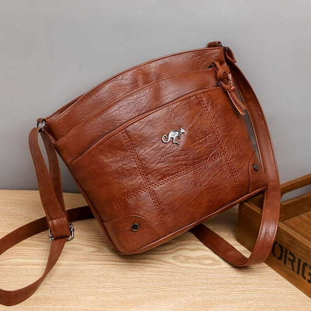 Raya - Sac bandoulière élégant multi-poches