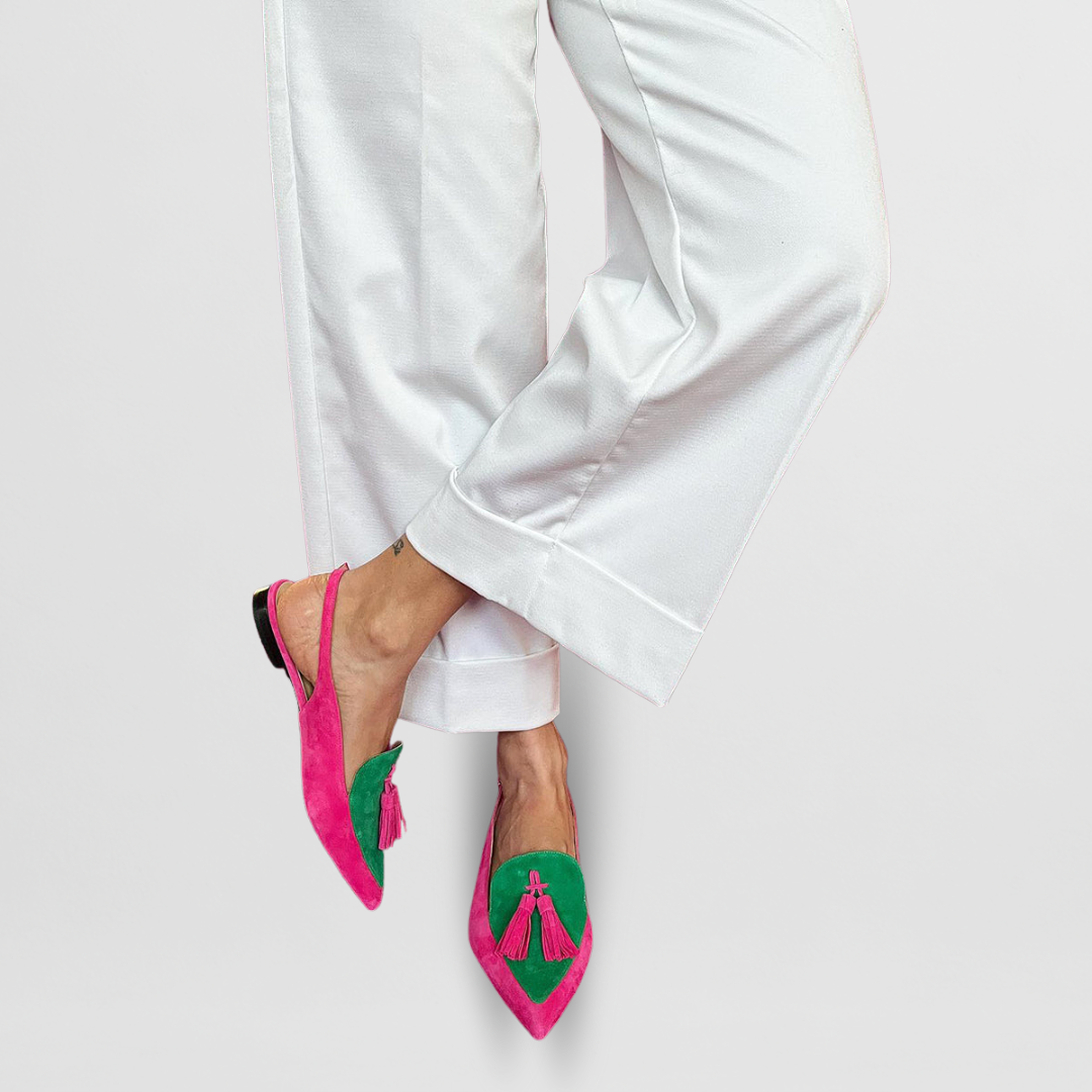 Layla | Mocasines puntiagudos y coloridos