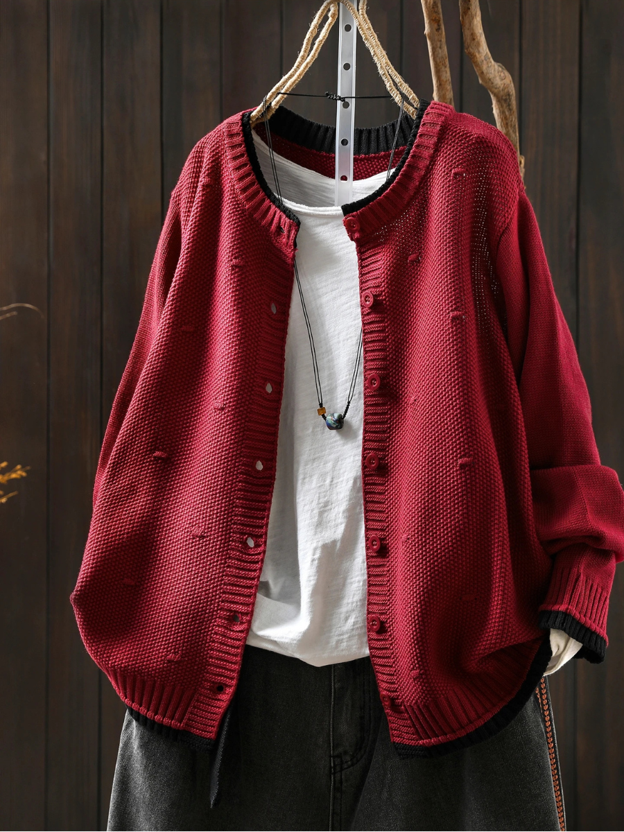 Mariela | Cardigan boutonné décontracté