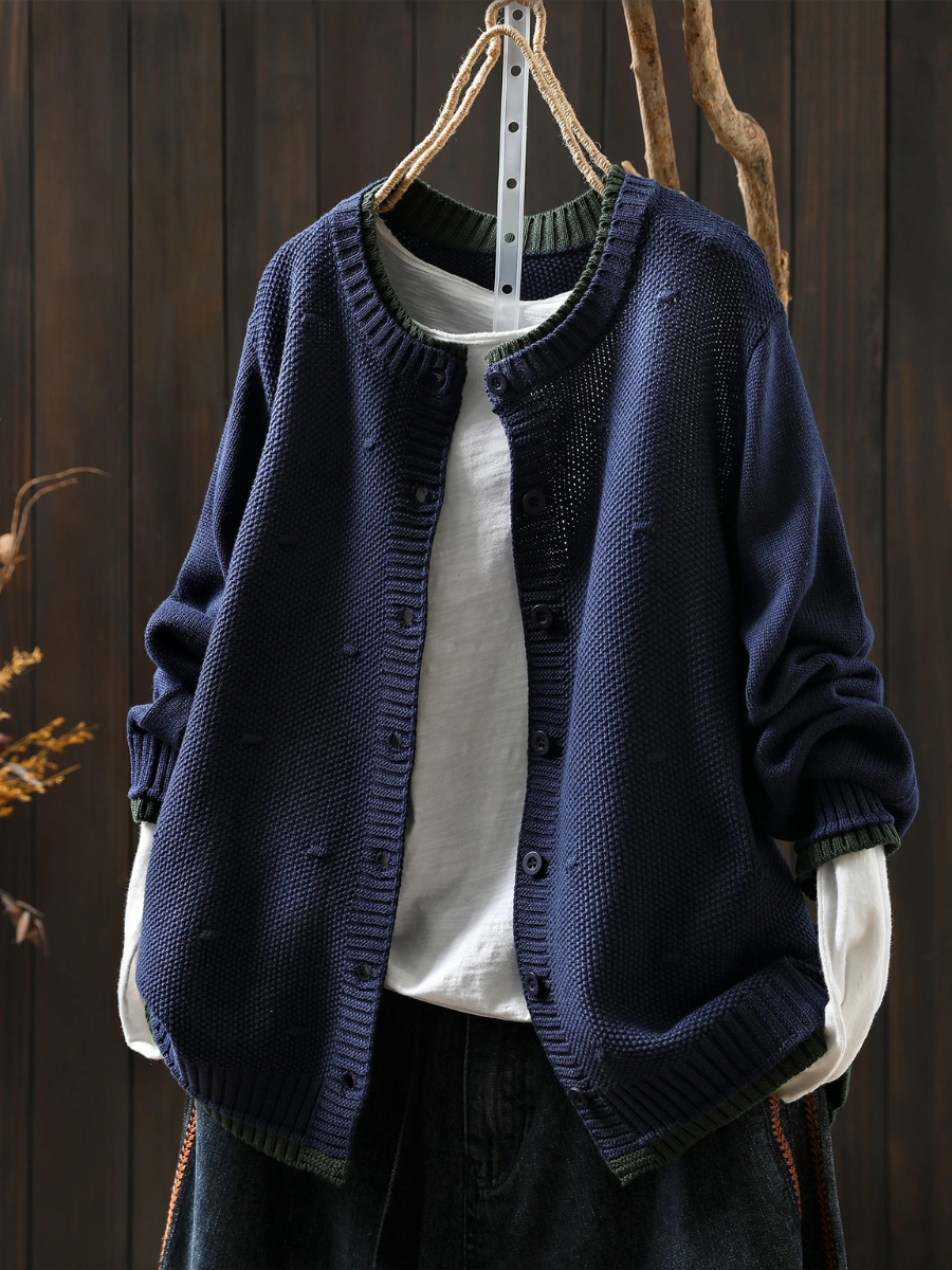 Mariela | Relaxed Button Cardigan
