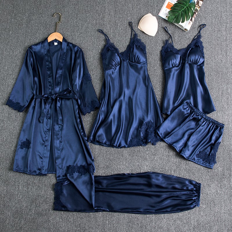 Rebecca | 5dílný noční set s krajkou