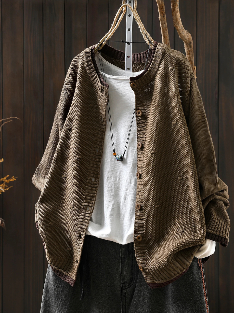 Mariela | Cardigan boutonné décontracté