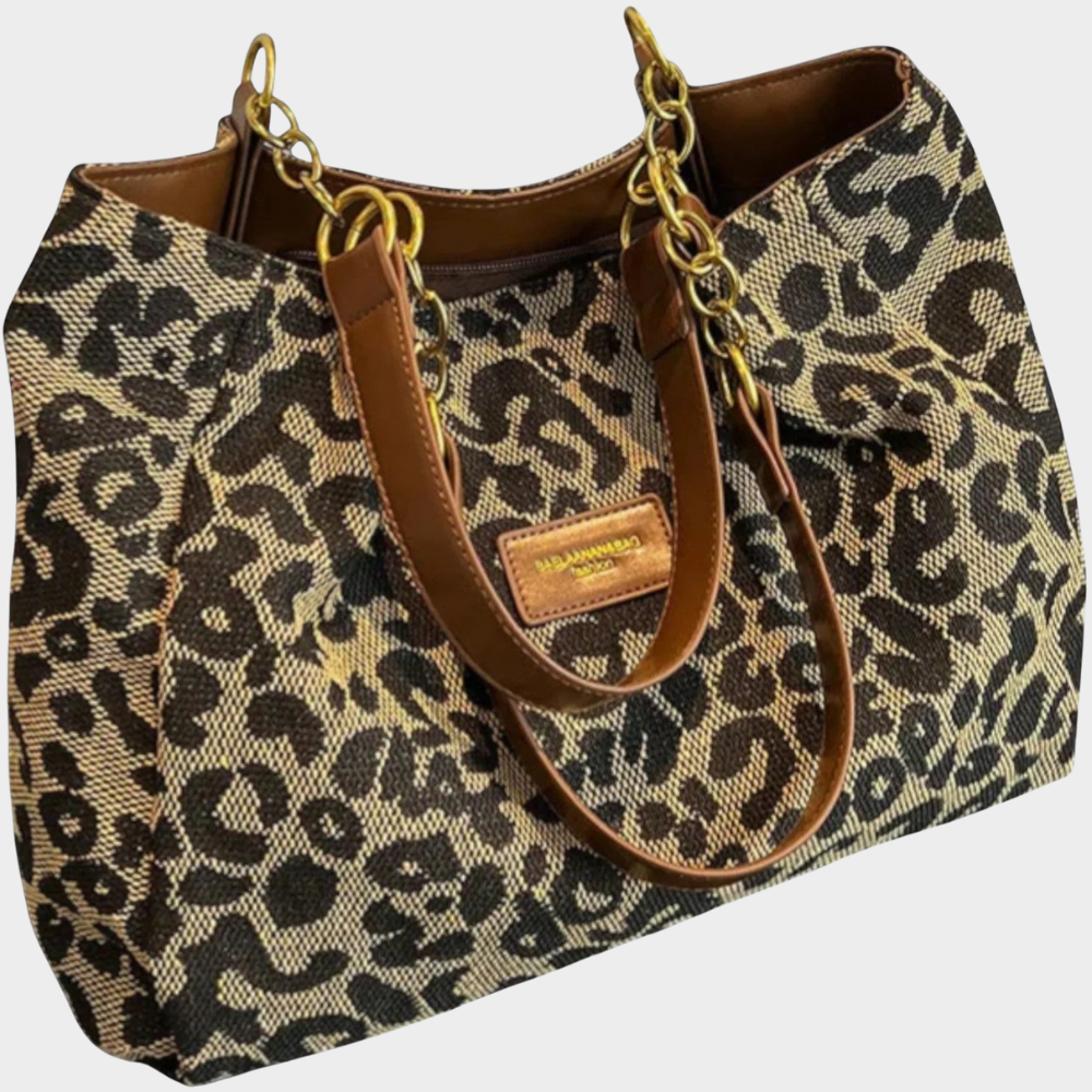 Kaia | Leopard Print Tote