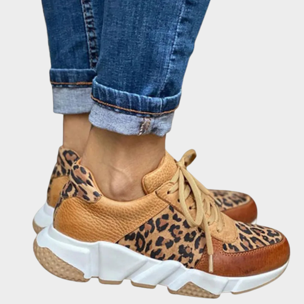 Niva | Baskets léopard confortables