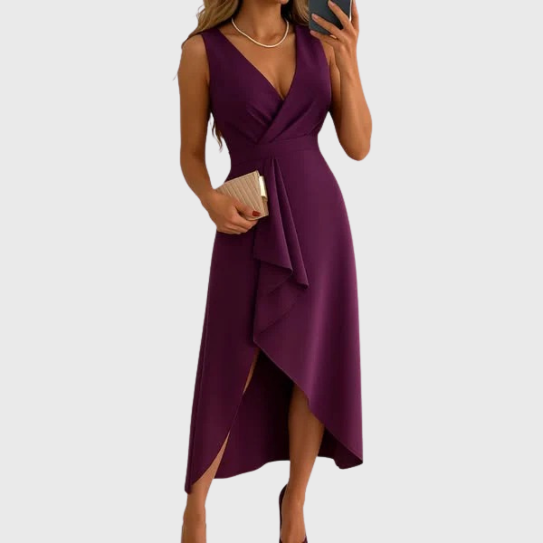 Carmel – Elegantní zavinovací šaty