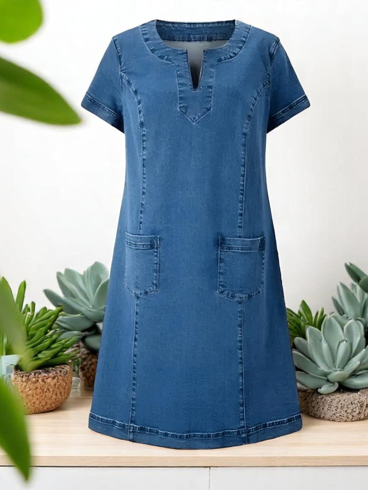 Narelle | Robe en jean souple