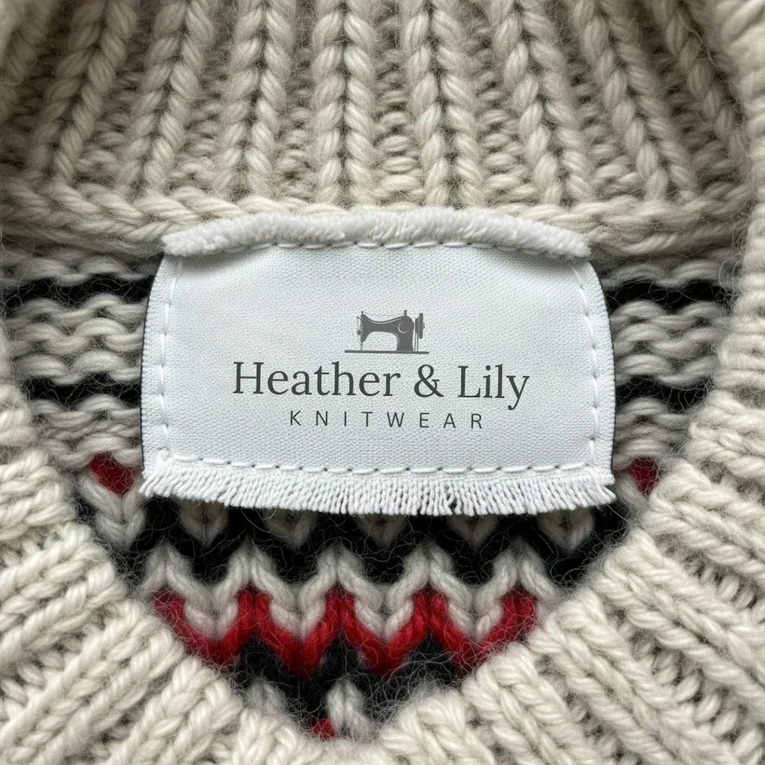 Allison | Vintage Icelandic Wool Cardigan